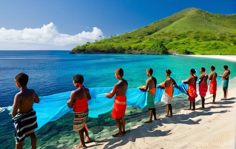 동티모르의 동물 보호 활동 - **"Guardians of the Land: Forests, Mangroves, and Terrestrial Fauna"**
    A composite image showing...