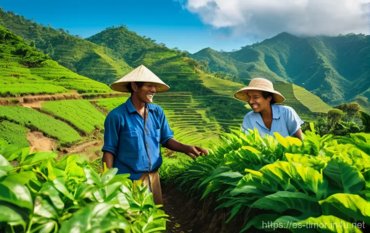 동티모르 경제 성장률 - Image Prompt 1: "The Dawn of Diversification"**